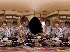 Japanese horny nymphs VR crazy porn