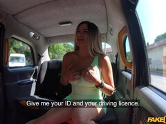 POV blowjob and more: Latina Babe Is So Horny - Lisa Gali fucked in taxi