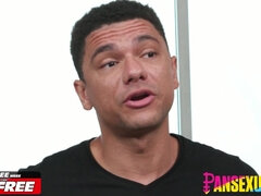 Arsch, Blasen, Schwarz, Hardcore, Interrassisch, Transfrau, Titten, Nass