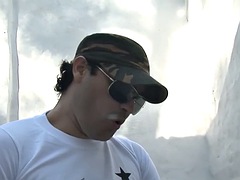 Amateur, Cul, Éjaculer dans la bouche, Homosexuelle, Fille latino, De plein air, Maigrichonne, Uniforme