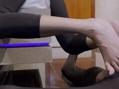Fétiche, Fétiche des pieds, Branlette thaïlandaise, Hard, Adolescente, Webcam