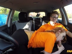 Enthousiasteling, Pijpbeurt, Auto, Hondjeshouding, Vingeren, Buiten, Gezichtspunt, Kut duiken