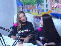 Flavia Oliver Gives Oral to Natasha Steffens in California Podcast Session