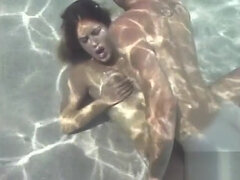 Arsch, Schönheit, Blasen, Vollbusig, Schwanz, Masturbation, Muschi, Unter wasser