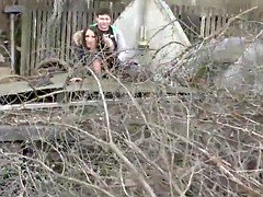 Leie, Grosse titten, Deutsch, Im freien