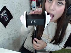 素人, 美女, なめる, 一人