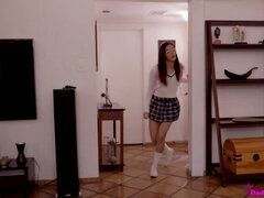 Anal, Grosse bite, Queue, Orgasme, Culottes ou slips, Pov, Jupe, Pute