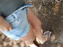 Amateur, Sucer une bite, Brunette brune, Couple, Petite amie, Petite femme, Public, Adolescente