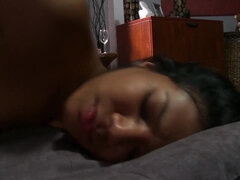 Grosser schwanz, Braunhaarige, Süss, Kehlenfick, Schwanz, Hd, Milf, Titten