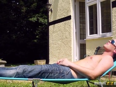 Gros seins, Noire, Blonde, Sucer une bite, Interracial, Seins naturels, Pov, Réalité