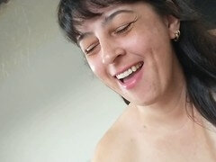 Enthousiasteling, Stel, Man die toekijkt, Vies, Vies praten, Handbeurt, Vernedering, Vrouw