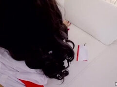 Naughty Nurse Aaliyah Provides Exceptional Oral Skills