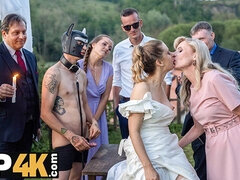 結婚, ドレス, フェティッシュ, ハードコア, Hd, 公共, 結婚式, 奇妙