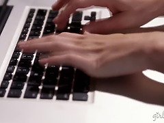 アメリカ人, 美人, 茶髪の, Hd, レズビアン, マッサージ, 自然山雀, オマンコ