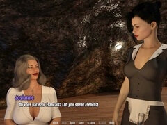 Romantic encounter with a beautiful mature mummy and younger guy in Grandma's palace - Ep56