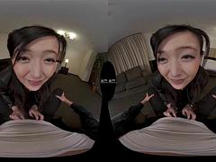 VR A successful mature woman teases her nipples. ver.VR A