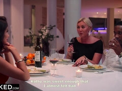 Grote mammen, Pijpbeurt, Bruinharig, Diep in de keel, Frans, Interraciaal, Kut duiken, Rijden