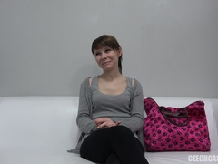 茶髪の, チェコ, ハードコア, オッパイの