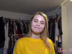 フェラチオ, チン, バック, ドイツ人, なめる, 小柄, オマンコ, 三人