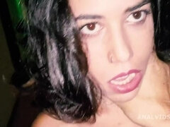 Anaal, Kont, Sperma in gezicht, Italiaans, Buiten, Gezichtspunt, Tiener