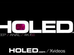 HOLED Big dick INSERTED into tight ROUND ass