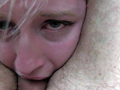 Amateur Blonde Takes Taxi Driver's Dick