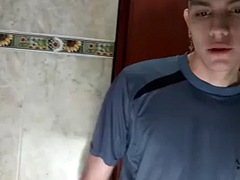 STEP BROTHER DONT GO IN THE BATH IM SHOWING HORNY STEP BROTHER COMES IN TO FUCK HIS STEP SISTER - ARTEMIS