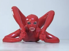 Fetiche, Flexible, Látex, Puta, Apretado