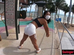 Cute Thai amateurs teenager with a boyfriend