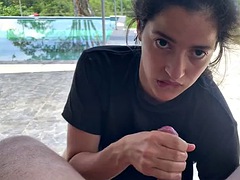 I eat my pussy at the family farm