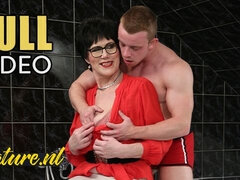 Gilf xxx with fine-looking Boris Lang from Mature NL