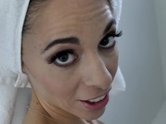 Betrug, Hundestellung, Fingern, Absätze, Latina, Masturbation, Pov, Muschi