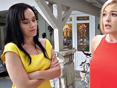 Blondine, Fingern, Gruppe, Lecken, Jungendliche (18+)