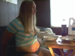 Enthousiasteling, Mooie dikke vrouwen, Blond, Dik, Fetisj, Huisgemaakt, Alleen