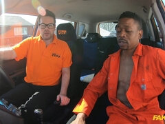 Gros seins, Noire, Britannique, Brunette brune, Interracial, Léchez, De plein air, Chatte