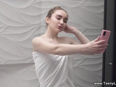 Teeny Lovers - Nasty - Cumming on cute teeny's back