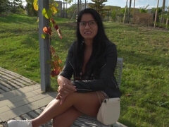 デカパイ, 黒人, イく瞬間, チン, ハードコア, お金, アウトドア, ハメ撮り