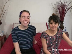 18 jaar, Enthousiasteling, Mollig, Hd, Rijpe lesbienne, Moeder die ik wil neuken, Moeder, Verlegen
