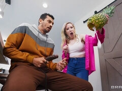 Grote kont, Grote lul, Grote mammen, Pijpbeurt, Hondjeshouding, Zwart, Interraciaal, Moeder die ik wil neuken