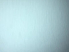 SKINNY BRUNETTE GETS CREAMPIED