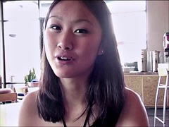 Asiático, Chica, Linda, Masturbación, Sexo soft, Solo, Tetas