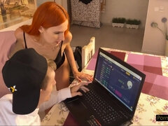 Amateur, Queue, Groupe, Pov, Chatte, Rousse roux, Russe, Nénés