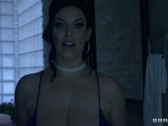 Sultry Angela White and Lily Lou sex orgy jaw-dropping clip