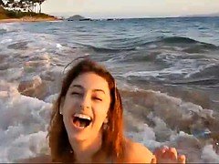 Kristen Scott loves the cum on her face