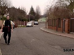 デカパイ, ブロンド, ヨーロピアン, Hd, 熟年, 穴開きパンティ