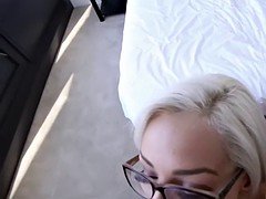 Elsa Jean shows of her amazing body and gets fucked