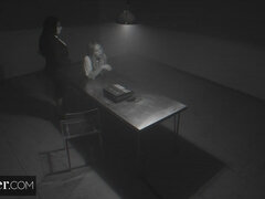 Blondine, Blasen, Schwanz, Aufs gesicht abspritzen, Fetisch, Lecken, Pornostars, Muschi