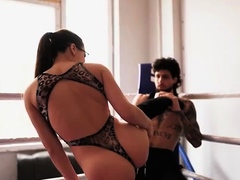 茶髪の, フェムドム, フェティッシュ, 足フェチ, ストッキング, レスリング