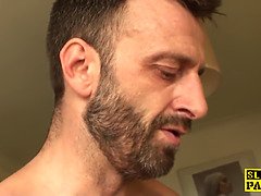 Arsch, Blondine, Britisch, Spermaladung, Reif, Milf, Muschi, Strümpfe