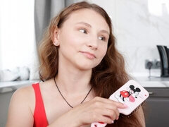 Любители, Минет, Брюнетки, Член, Собачьи, Натуральные сиськи, Тощие, Сиськи